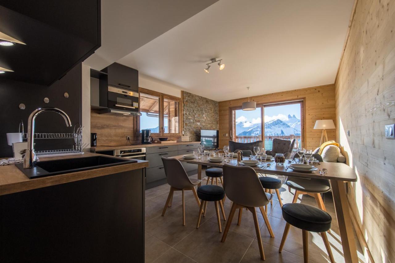 Odyssee B201 - Magnifique Duplex Sur Les Pistes Fontcouverte-la-Toussuire Exterior foto